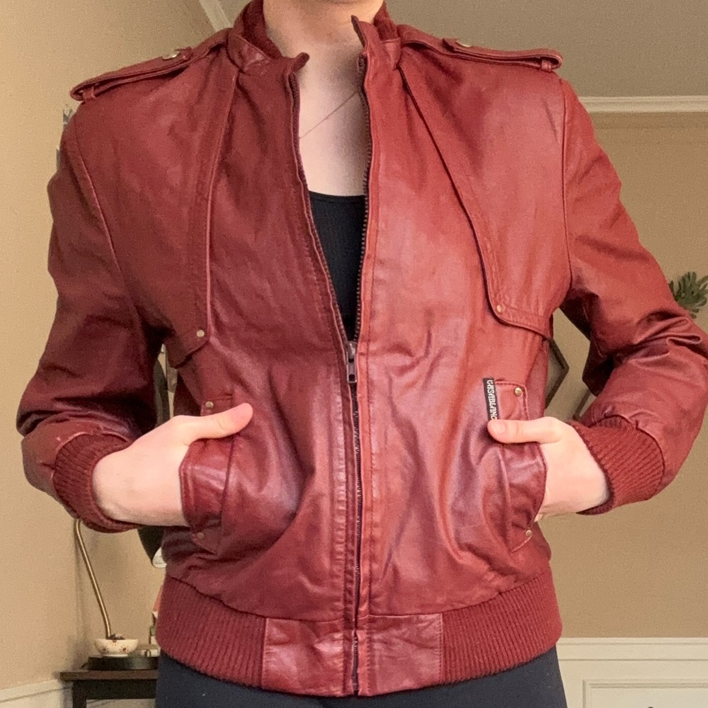 Red Leather Jacket